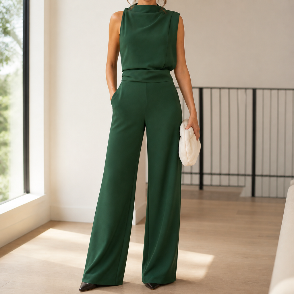 Oliver and Blake Dahlia-Louise Wide-Leg Women's Jumpsuit