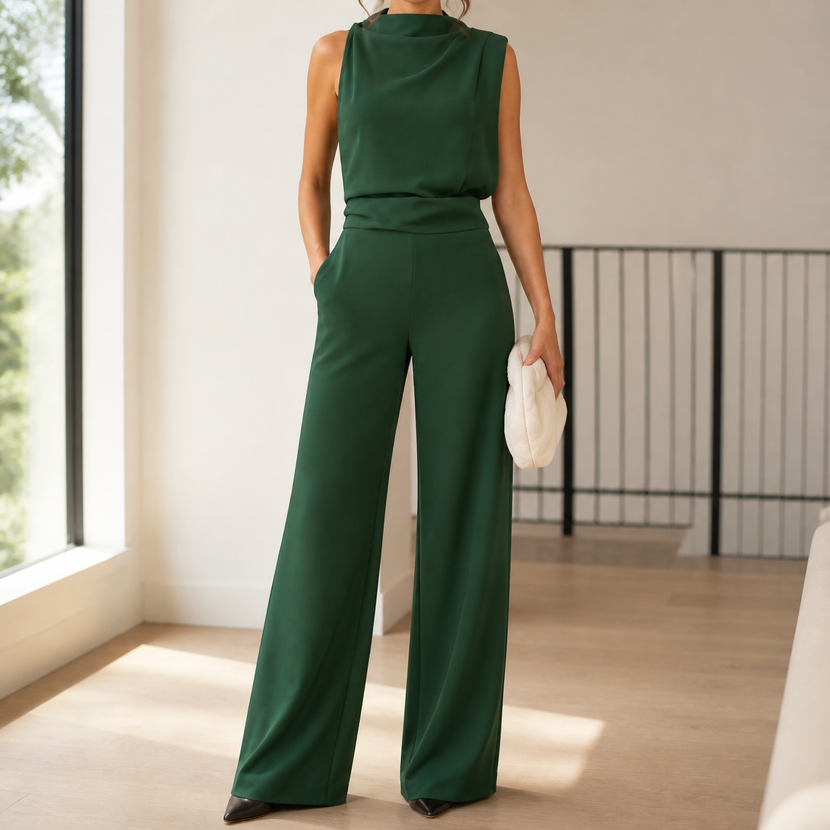 Oliver and Blake Dahlia-Louise Wide-Leg Women's Jumpsuit