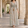 Oliver & Blake Antonia-Skye Printed Women's Maxi Dress