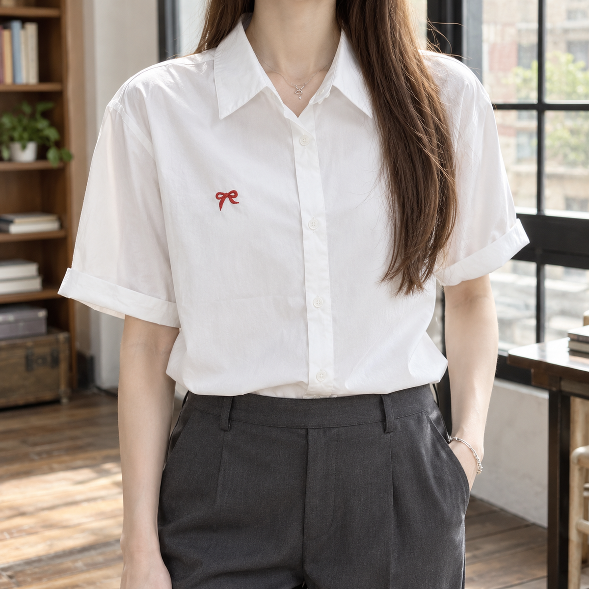 Oliver and Blake Mariella Relaxed Women's Shirt
