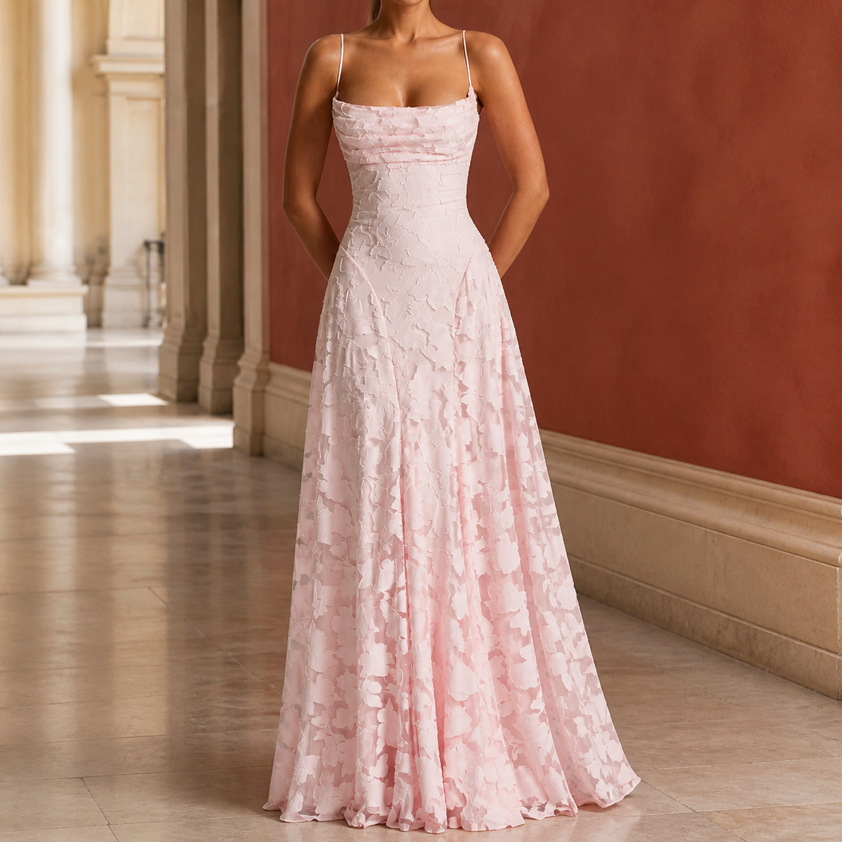 Oliver & Blake Celeste-Kate Cowl Women's Maxi Dress