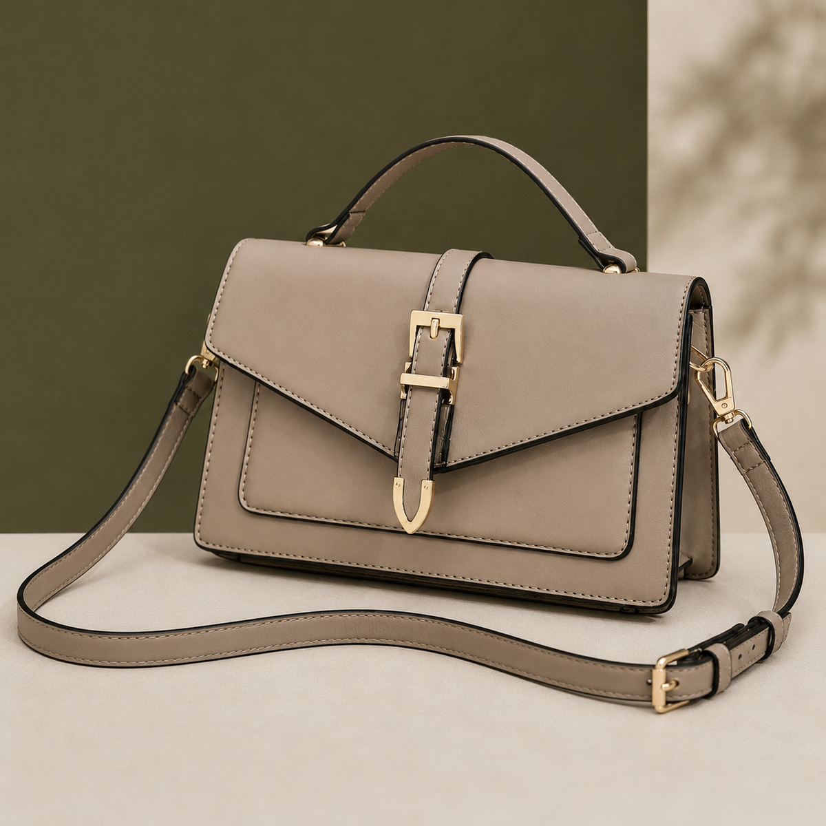 Oliver & Blake Savoia Buckle Women's Satchel