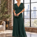 Oliver & Blake Colette-Louise Draped Women's Maxi Dress