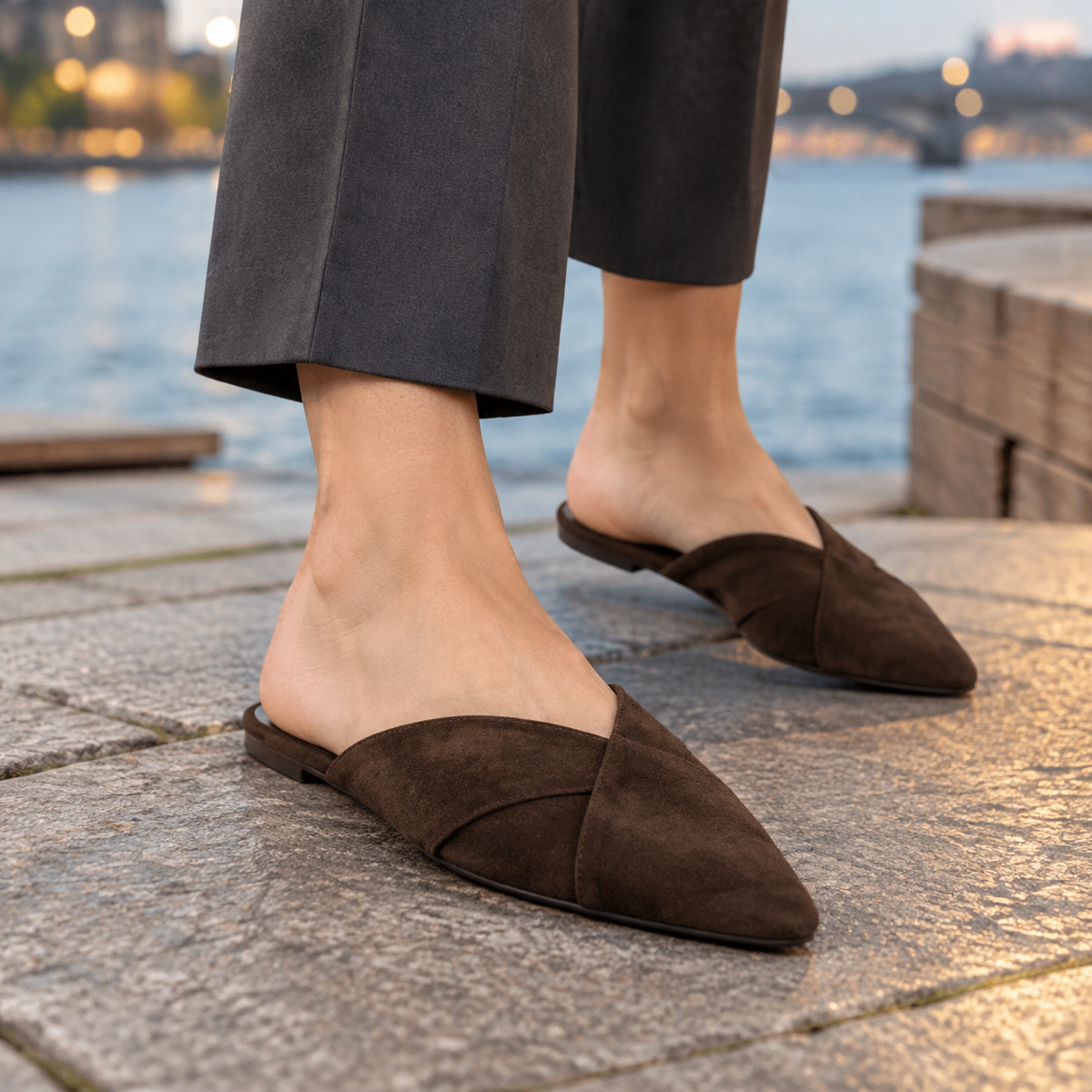 Oliver and Blake Bembo Stiletto Women's Mules