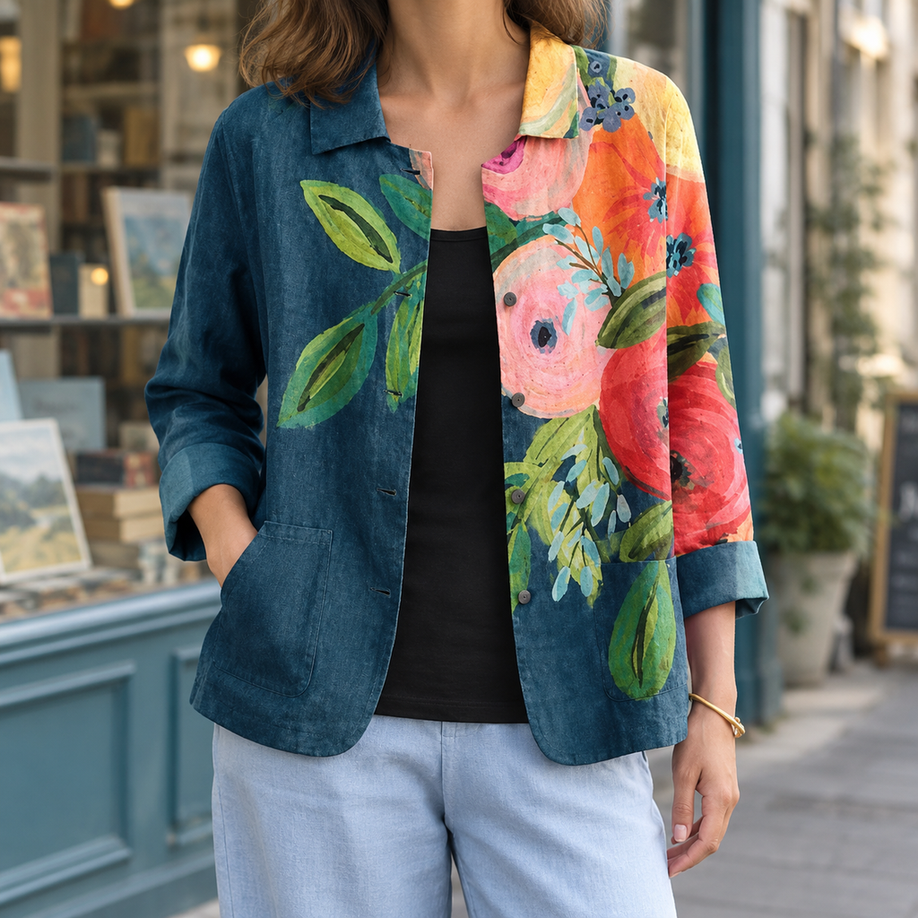 Oliver & Blake April-Louise Women's Painterly Shirt