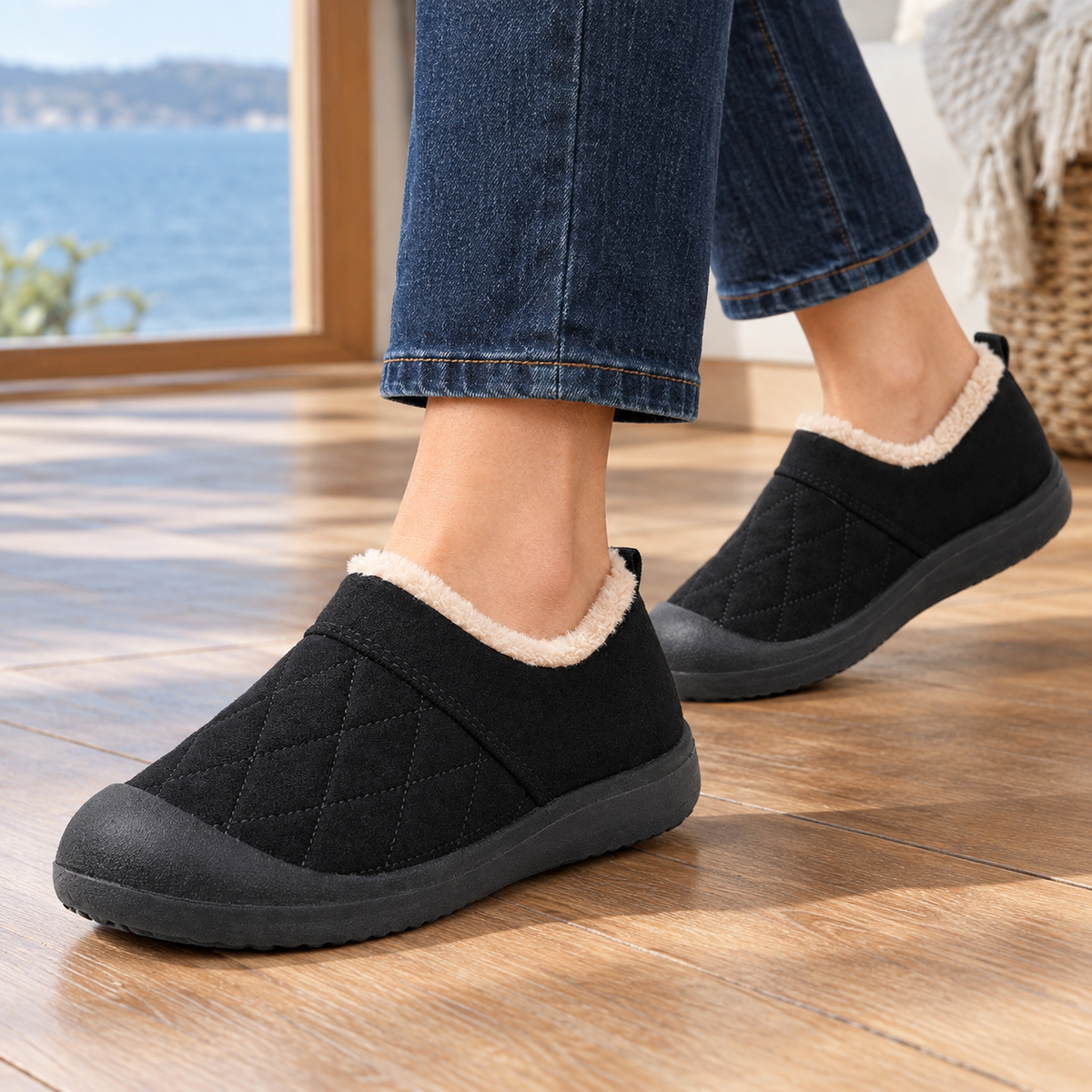 Oliver and Blake Sanguineti Quilted Women's Loafers