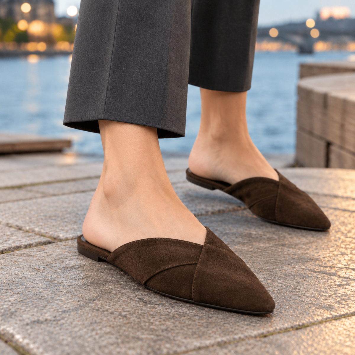 Oliver and Blake Bembo Stiletto Women's Mules
