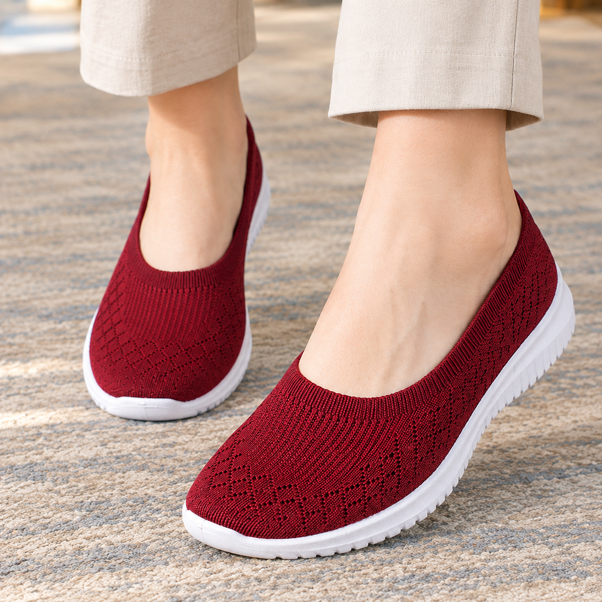 Oliver and Blake Assisi Slip-On Women's Sneakers