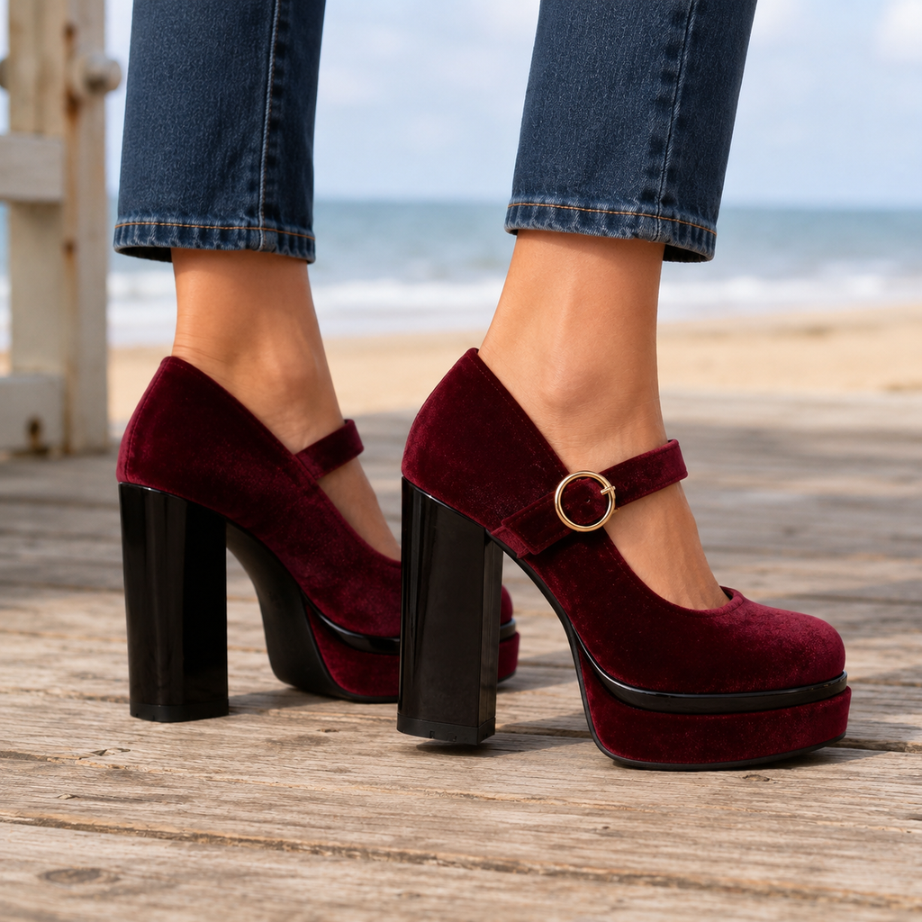 Oliver and Blake Gori Women's Mary Jane Heels