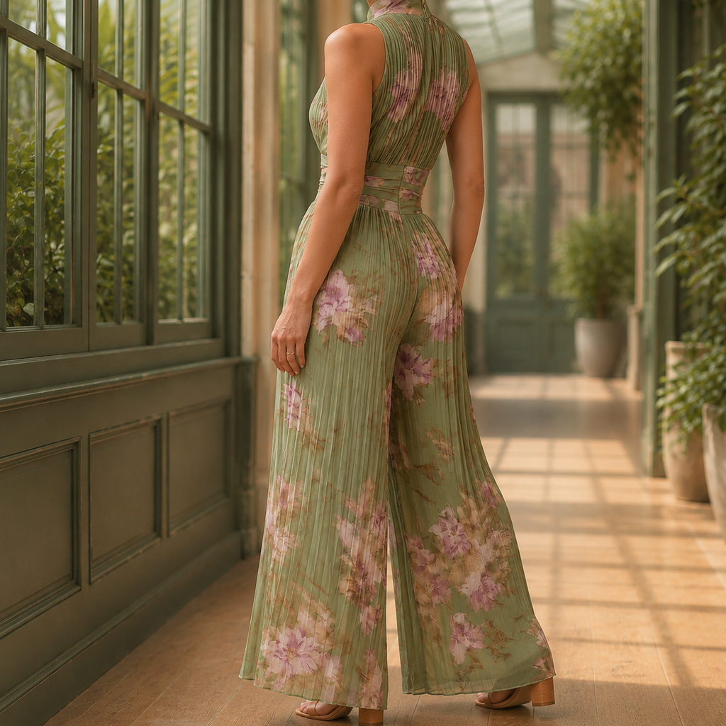 Oliver and Blake Vivienne Wide-Leg Women's Jumpsuit