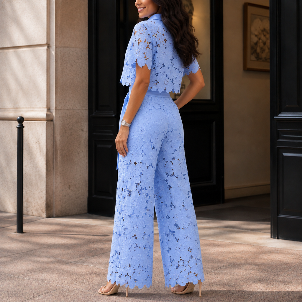 Oliver and Blake Willa Wide-Leg Women's Set