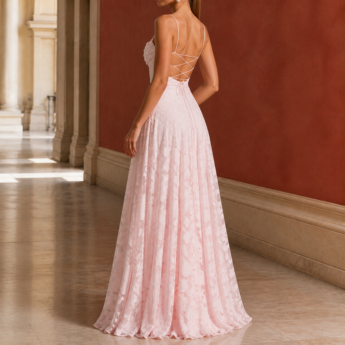 Oliver & Blake Celeste-Kate Cowl Women's Maxi Dress
