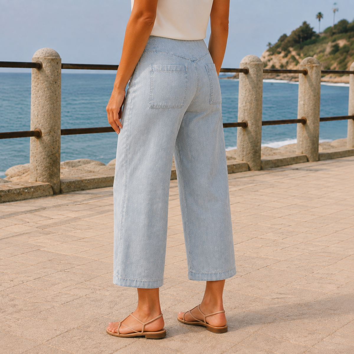 Oliver and Blake Meredith-Elise Wide Leg Women's Pants