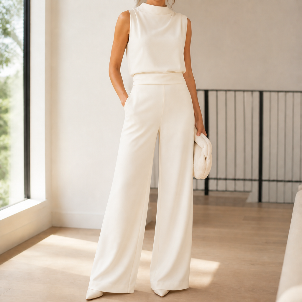 Oliver and Blake Dahlia-Louise Wide-Leg Women's Jumpsuit