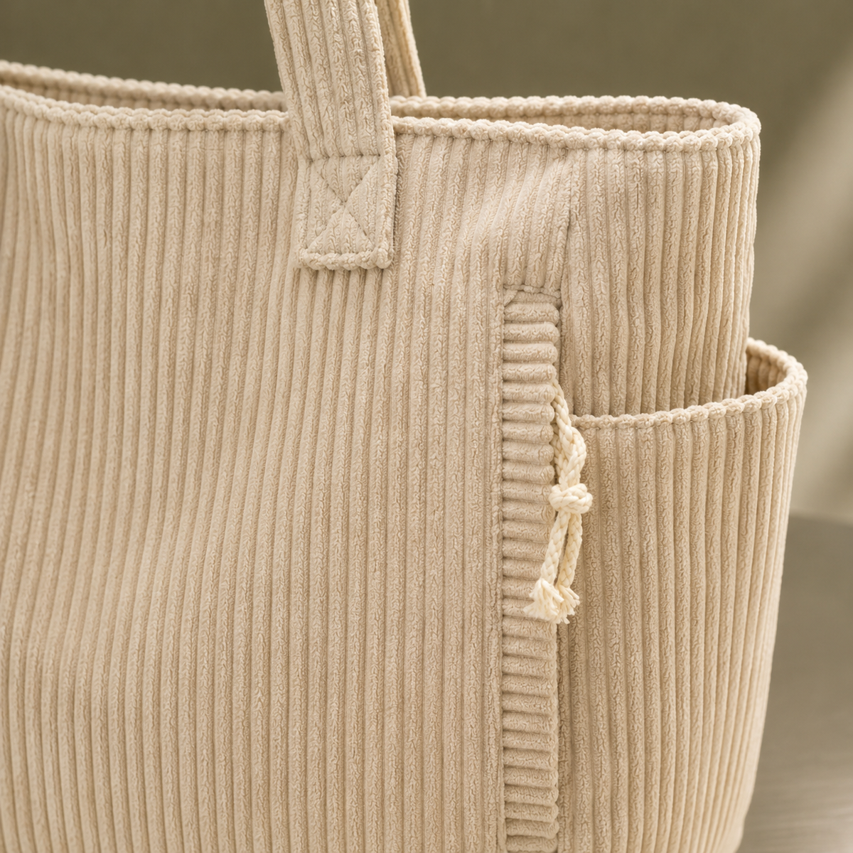 Campana Ribbed Women's Tote Bag