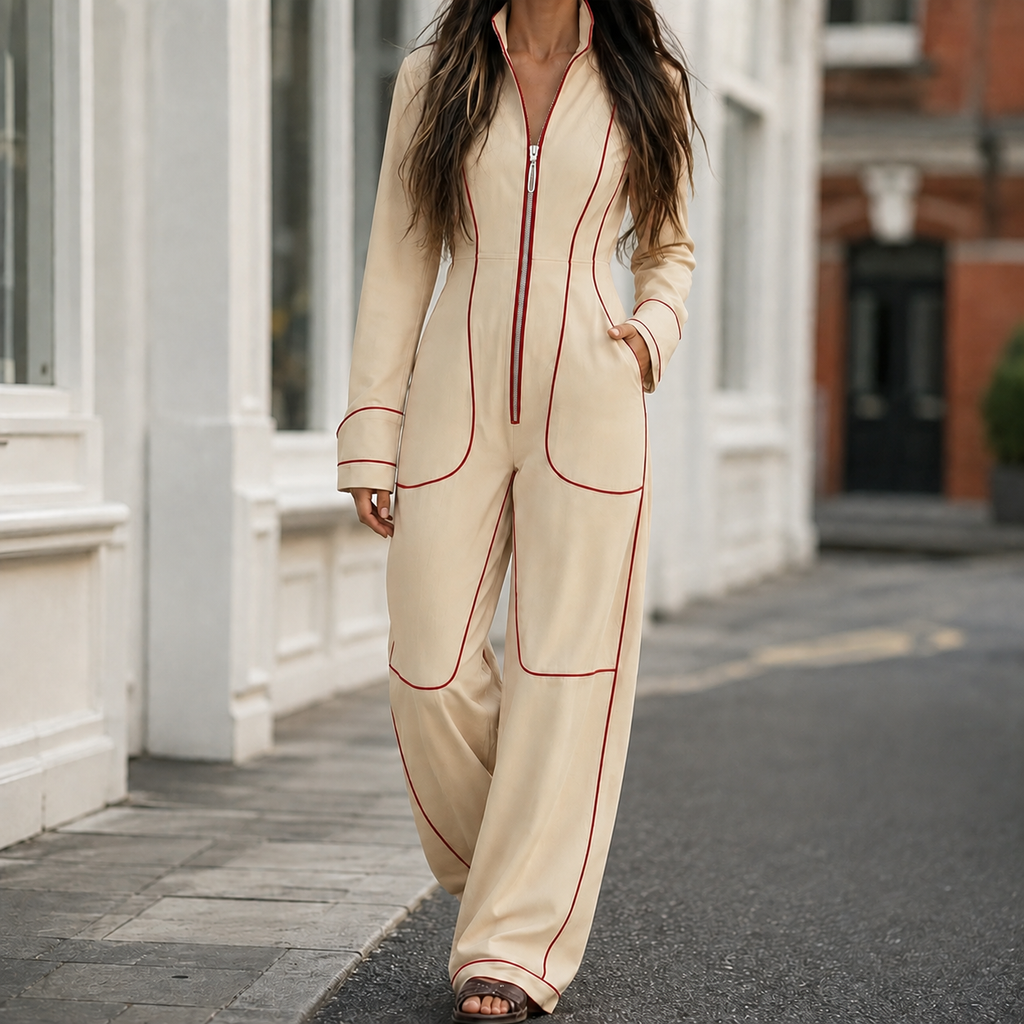 Marina-Marie Wide-Leg Women's Jumpsuit