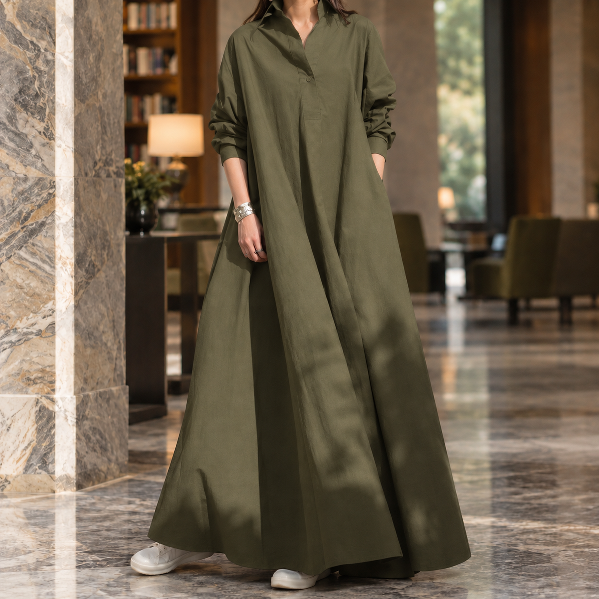 Abigail A-Line Women's Maxi Dress