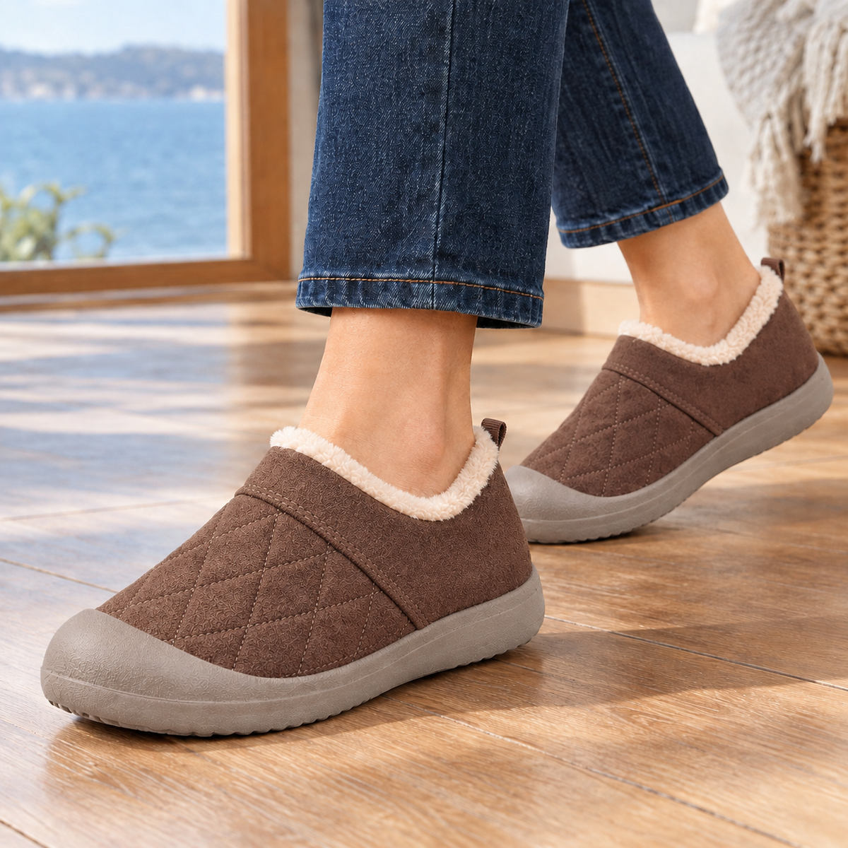 Oliver and Blake Sanguineti Quilted Women's Loafers