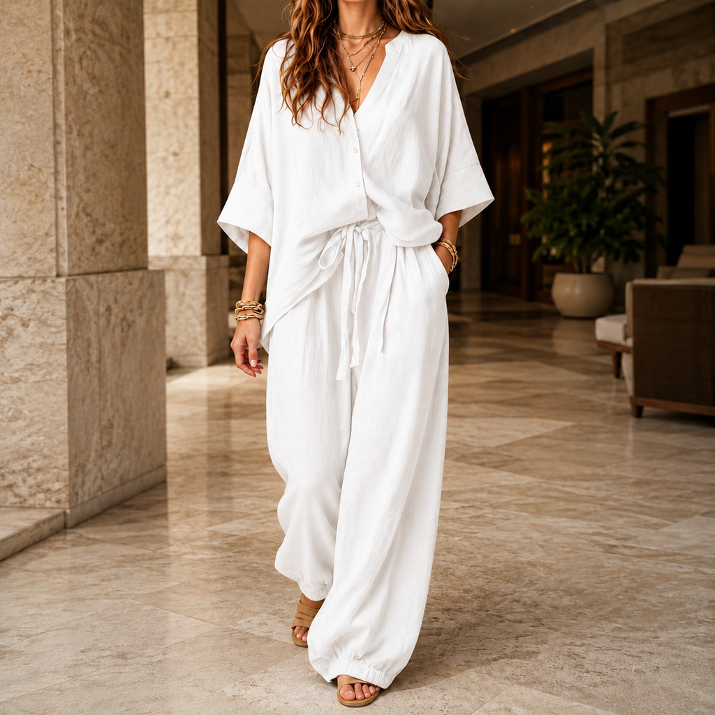 Oliver and Blake Modesty Relaxed Women's Pants Set
