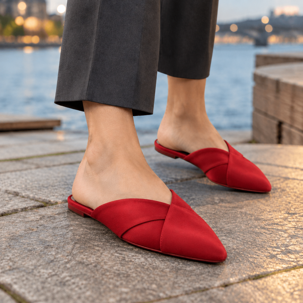 Oliver and Blake Bembo Stiletto Women's Mules