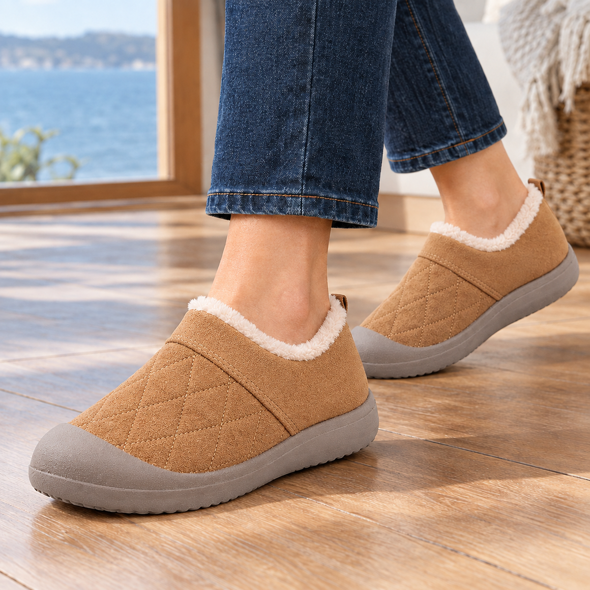 Oliver and Blake Sanguineti Quilted Women's Loafers