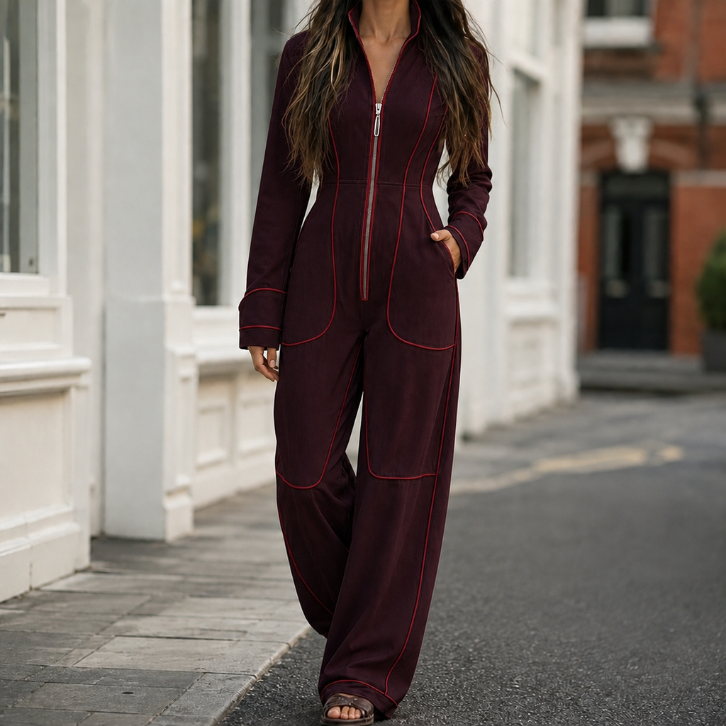Marina-Marie Wide-Leg Women's Jumpsuit