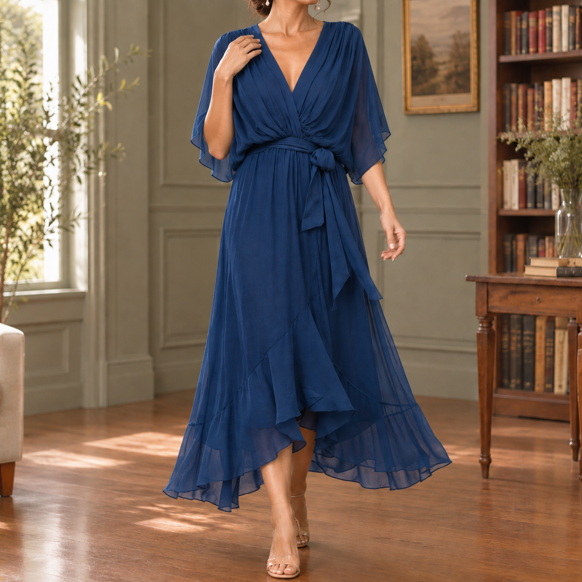 Oliver & Blake Elena-Eve Women's High Low Dress