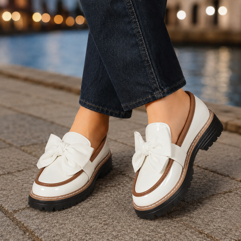 Oliver and Blake Cortona Bow Women's Loafers