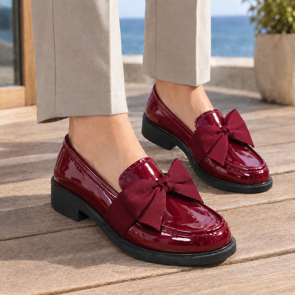 Oliver and Blake Taormina-Firenze Bow Women's Loafers