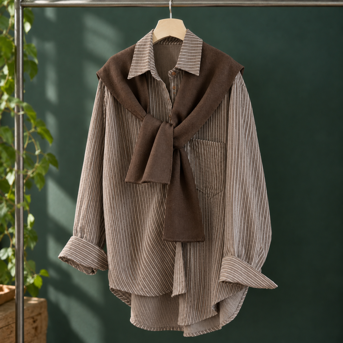 Oliver & Blake Mackenzie Layered Women's Shirt