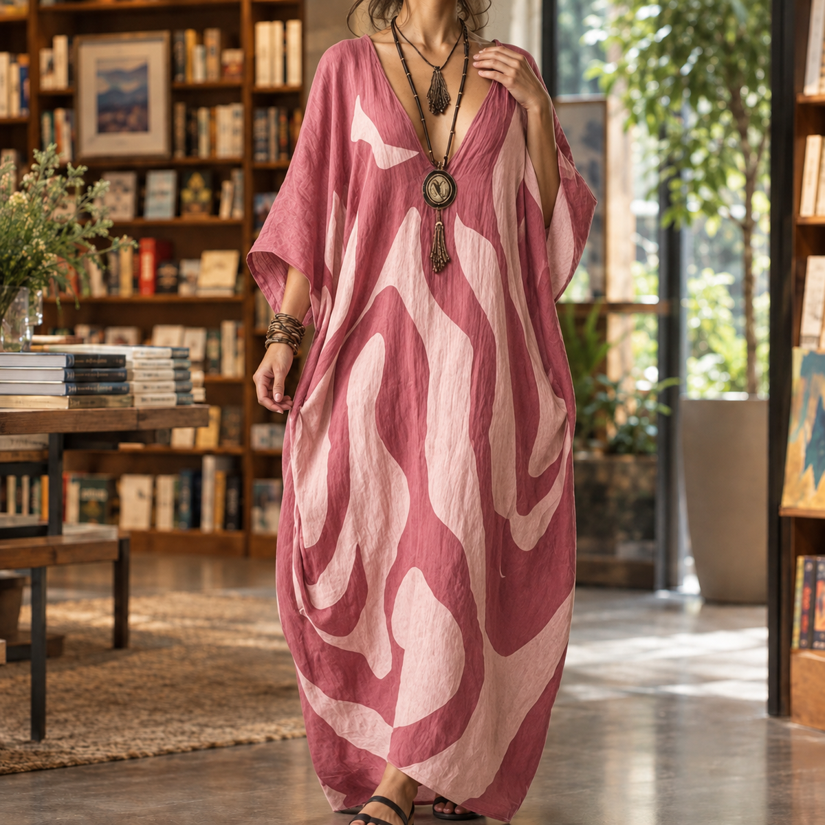 Oliver & Blake Sophie Cocoon Women's Maxi Dress