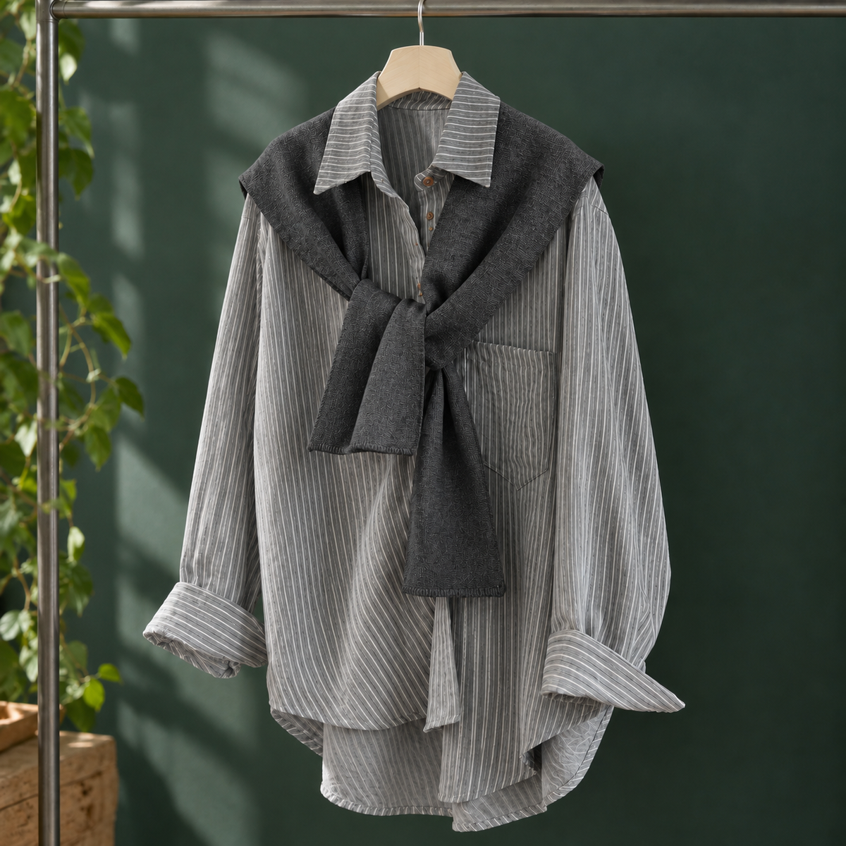 Oliver & Blake Mackenzie Layered Women's Shirt
