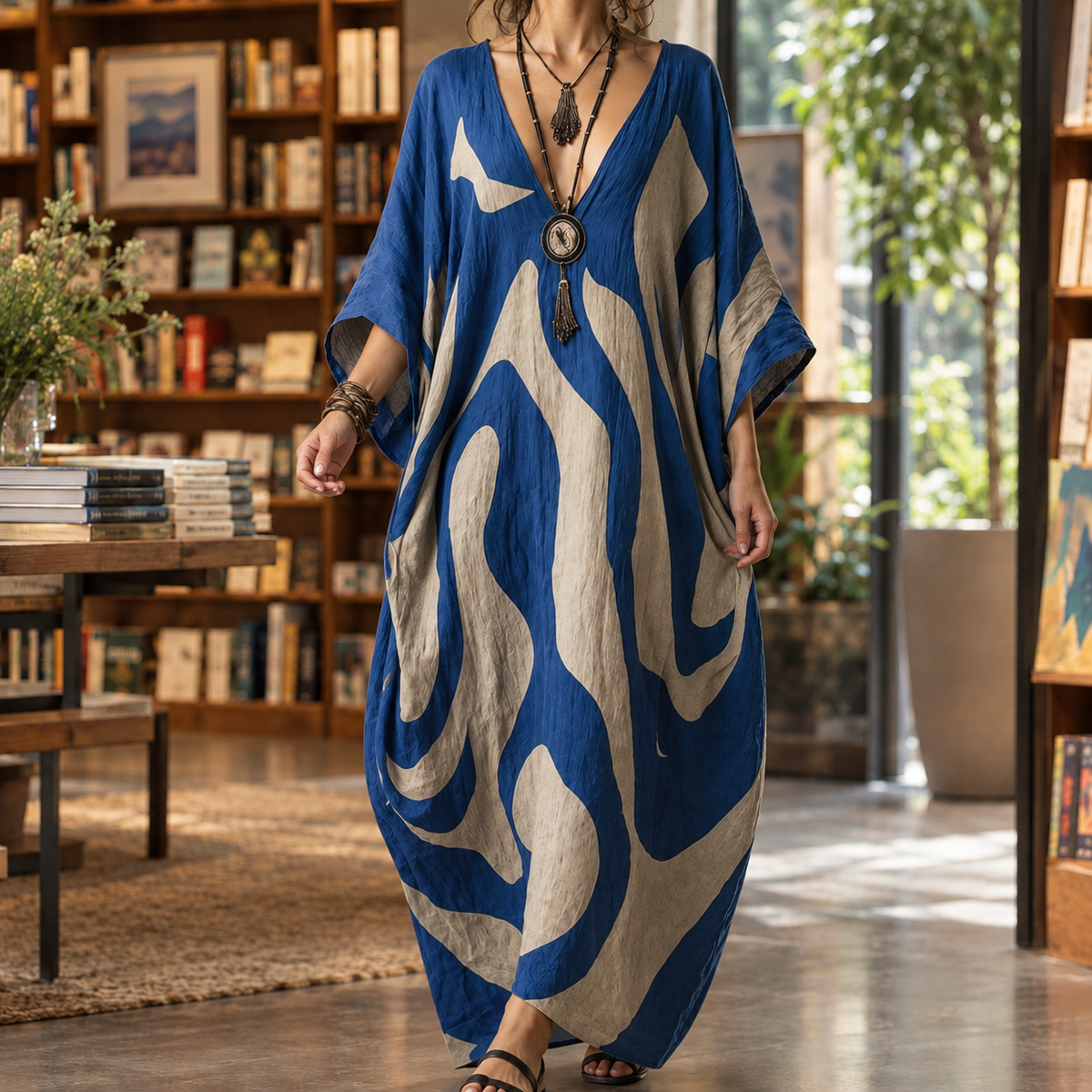 Oliver & Blake Sophie Cocoon Women's Maxi Dress