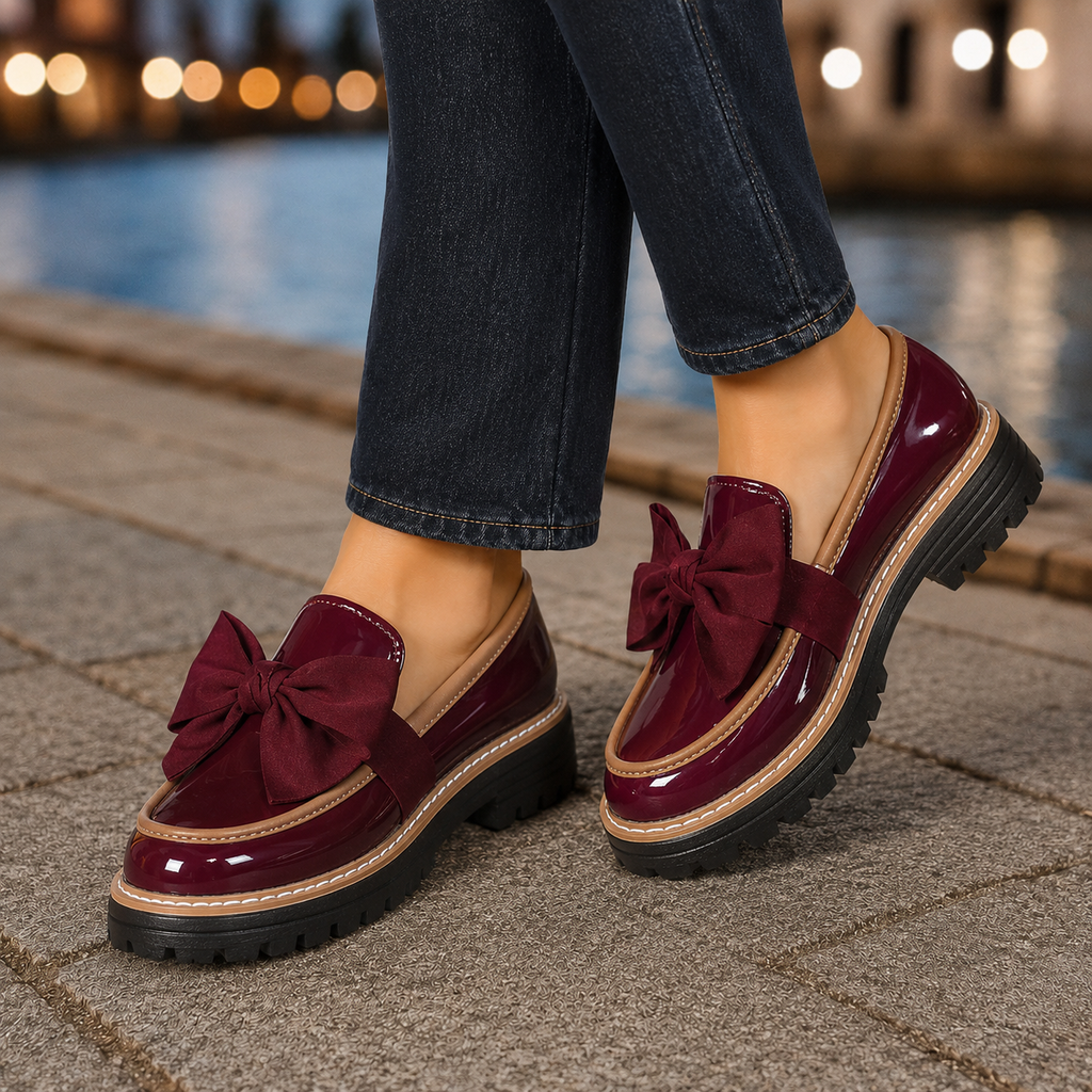 Oliver and Blake Cortona Bow Women's Loafers