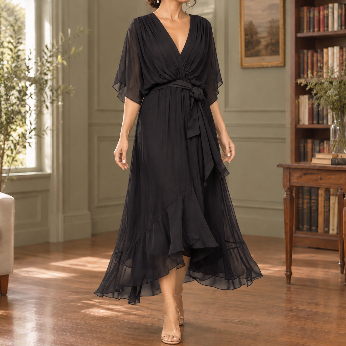 Oliver & Blake Elena-Eve Women's High Low Dress