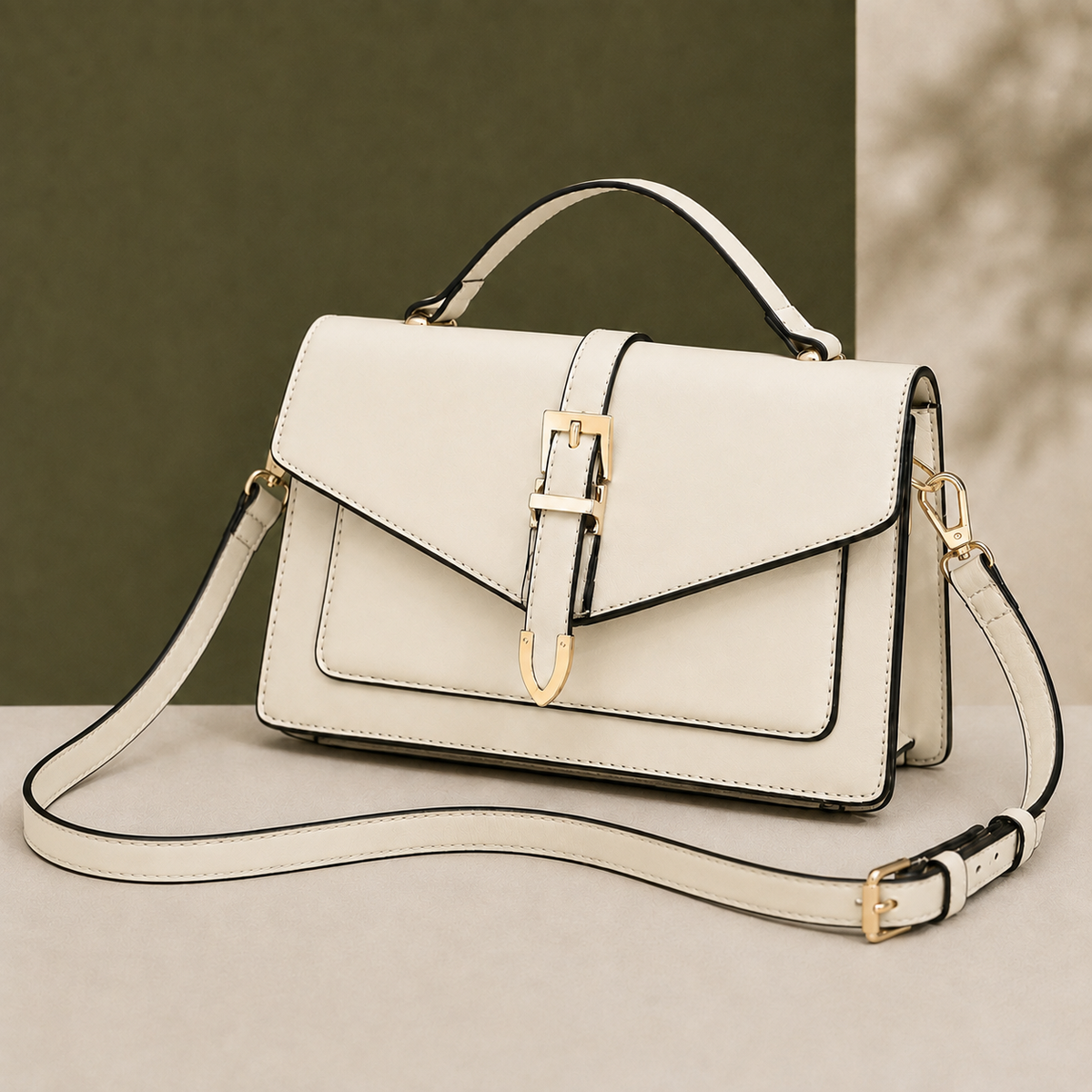 Oliver & Blake Savoia Buckle Women's Satchel