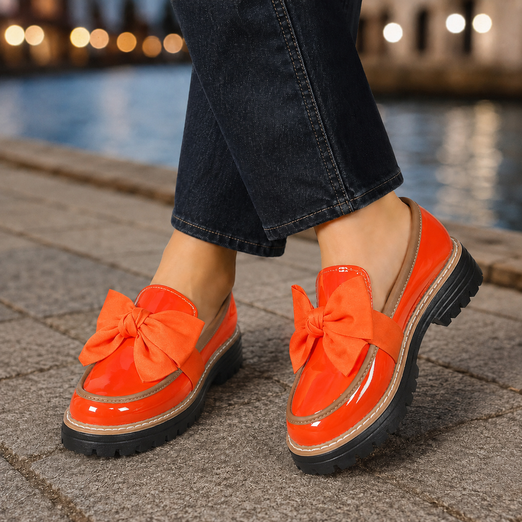 Oliver and Blake Cortona Bow Women's Loafers