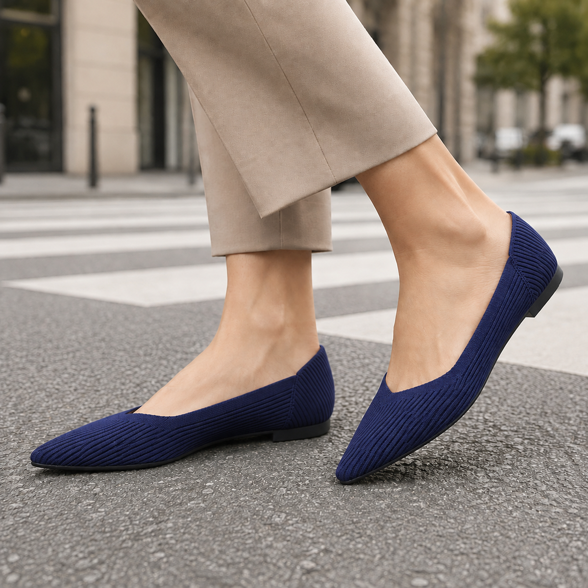 Oliver and Blake Bolzano Ribbed Women's Pumps