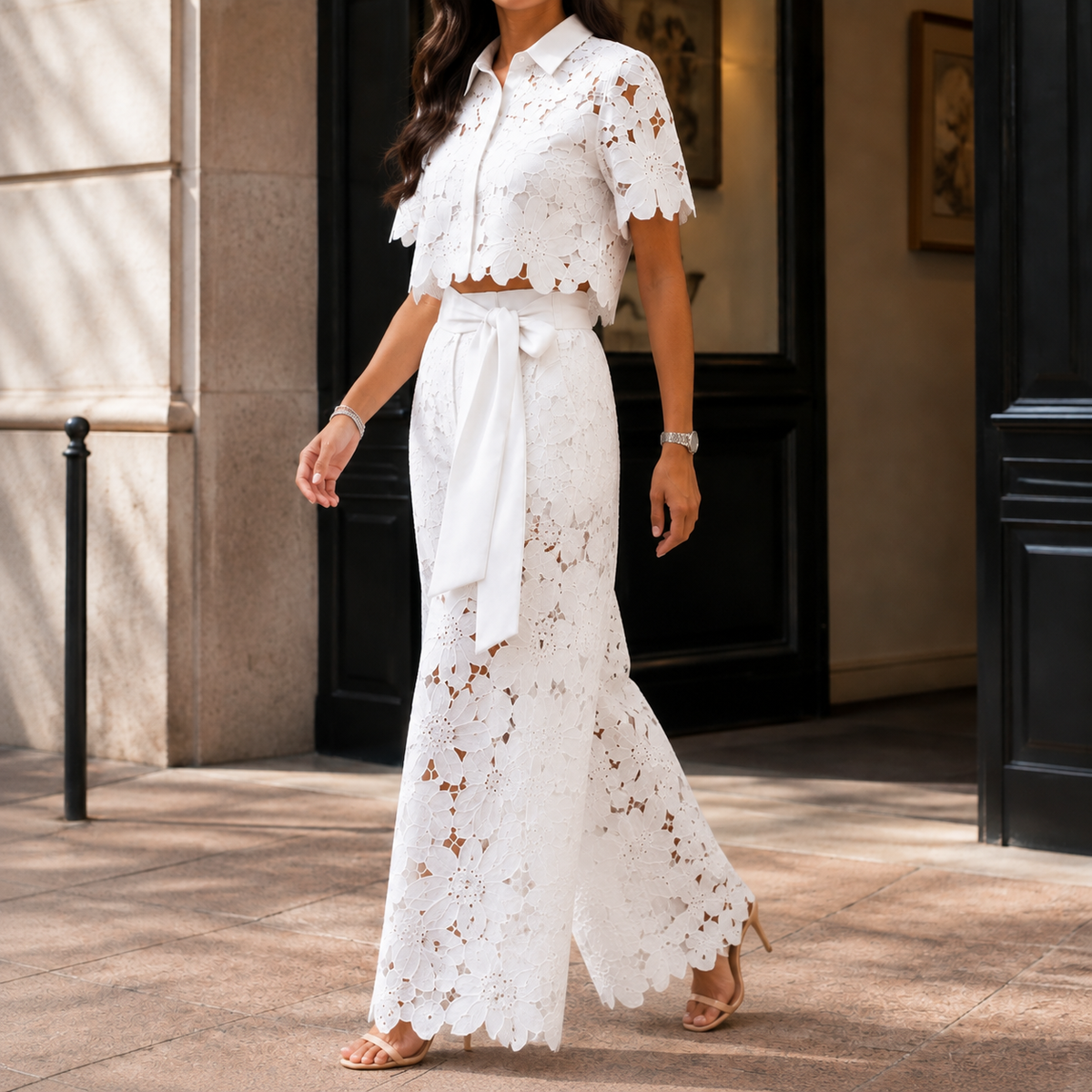 Oliver and Blake Willa Wide-Leg Women's Set