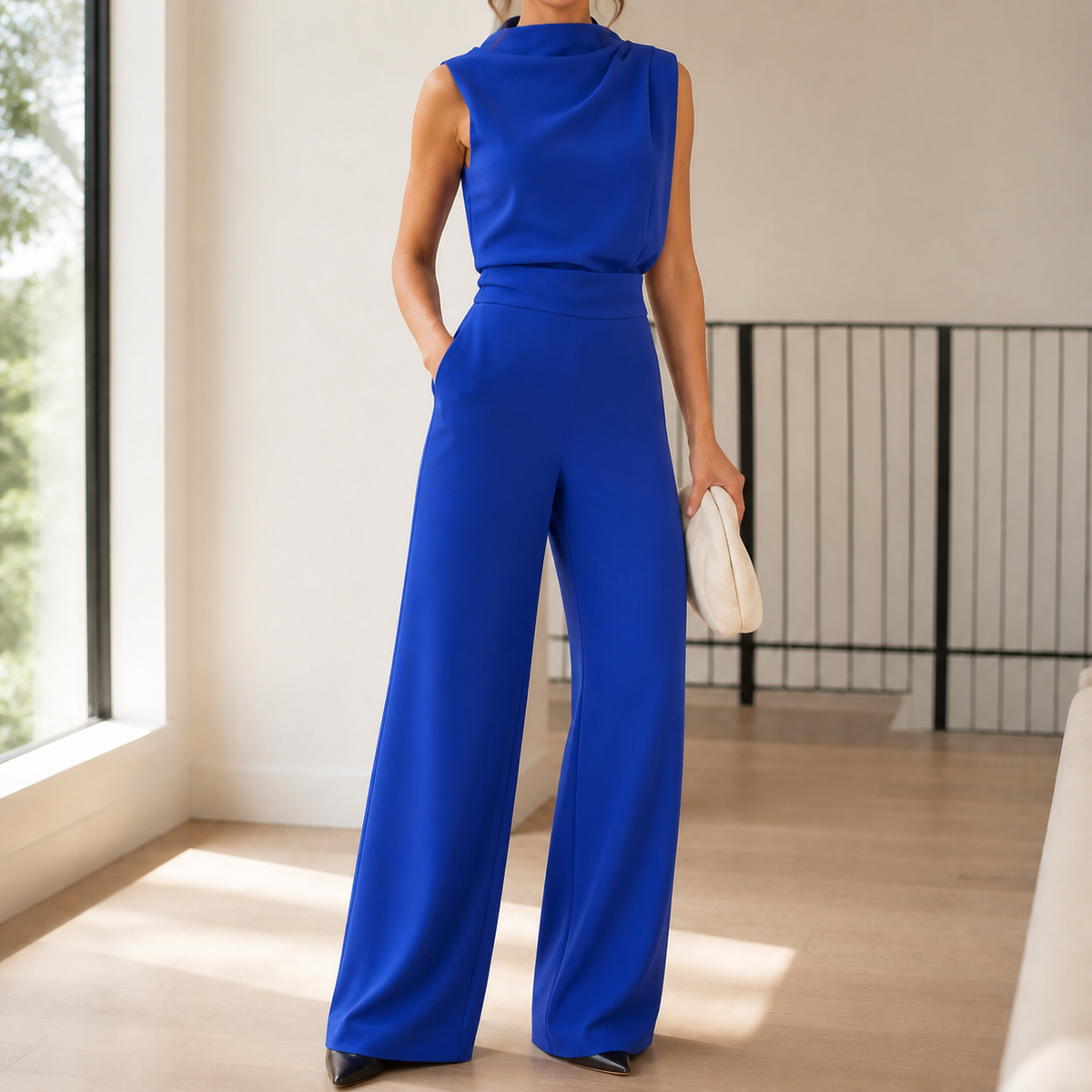 Oliver and Blake Dahlia-Louise Wide-Leg Women's Jumpsuit