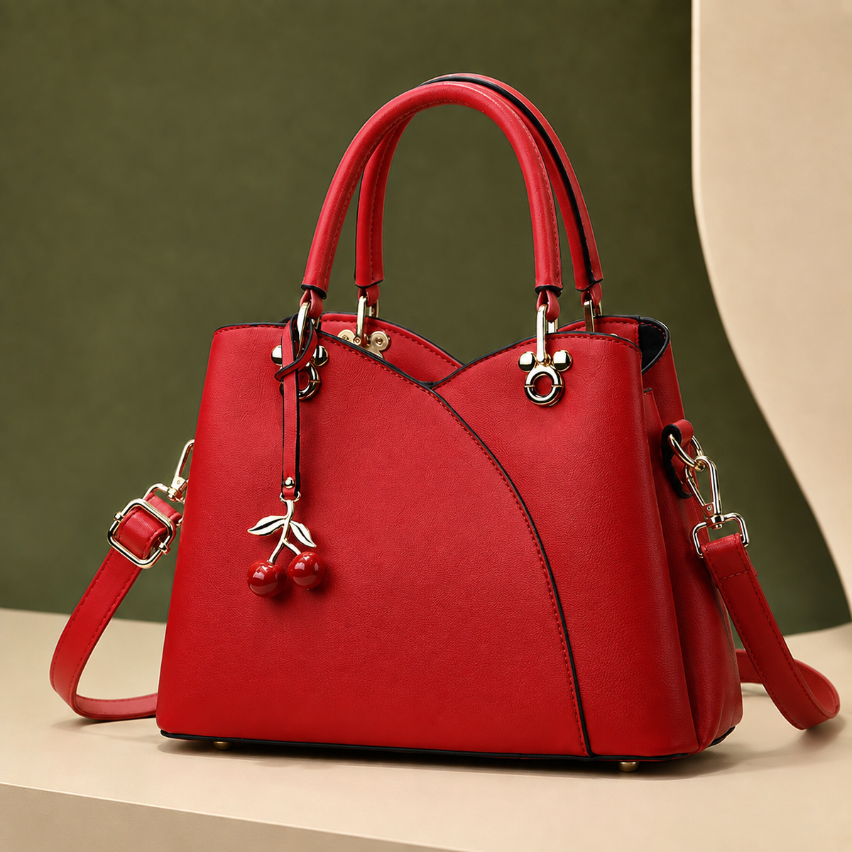 Vinci Cherry Women's Handbag