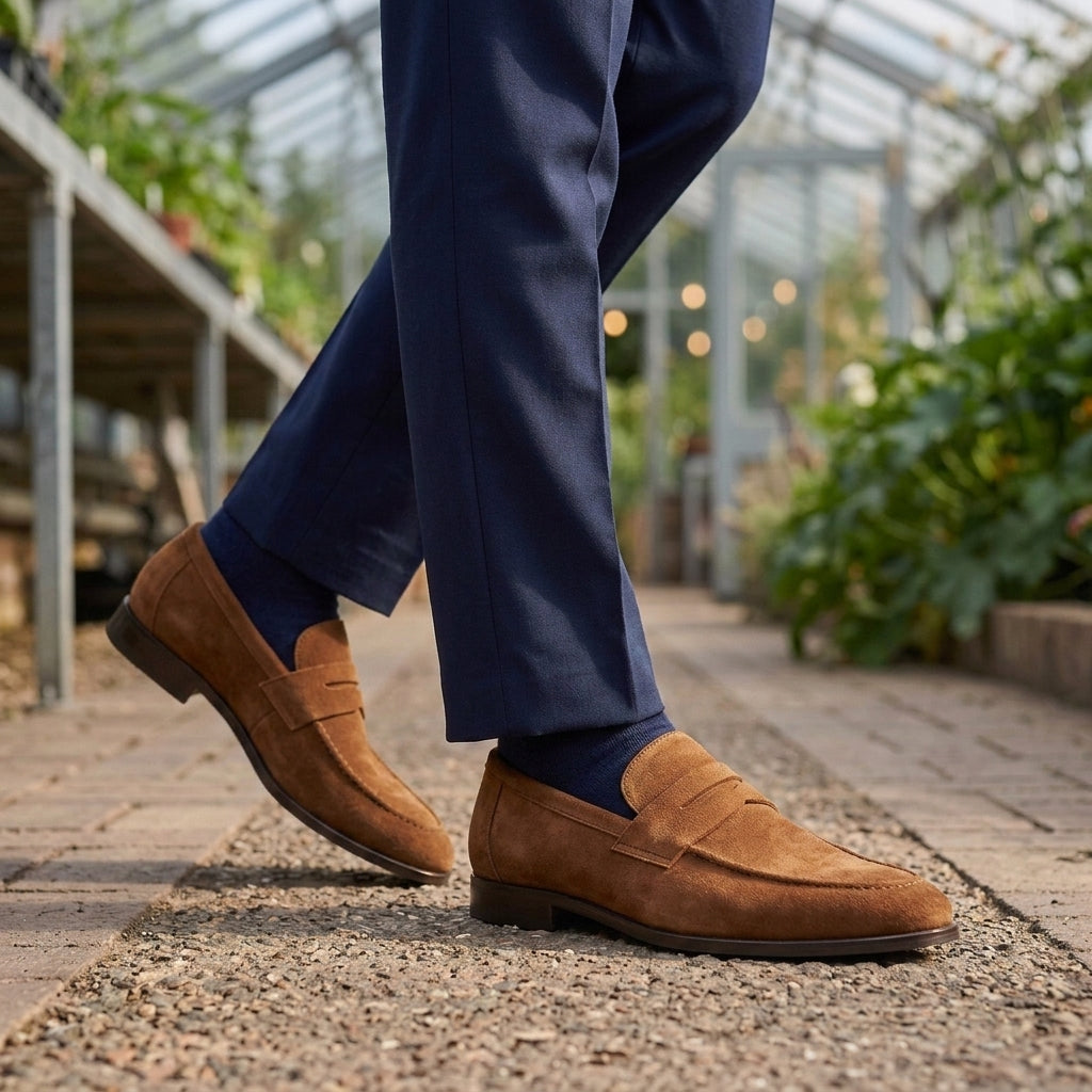 Oliver & Blake Dario Suede Men's Loafers