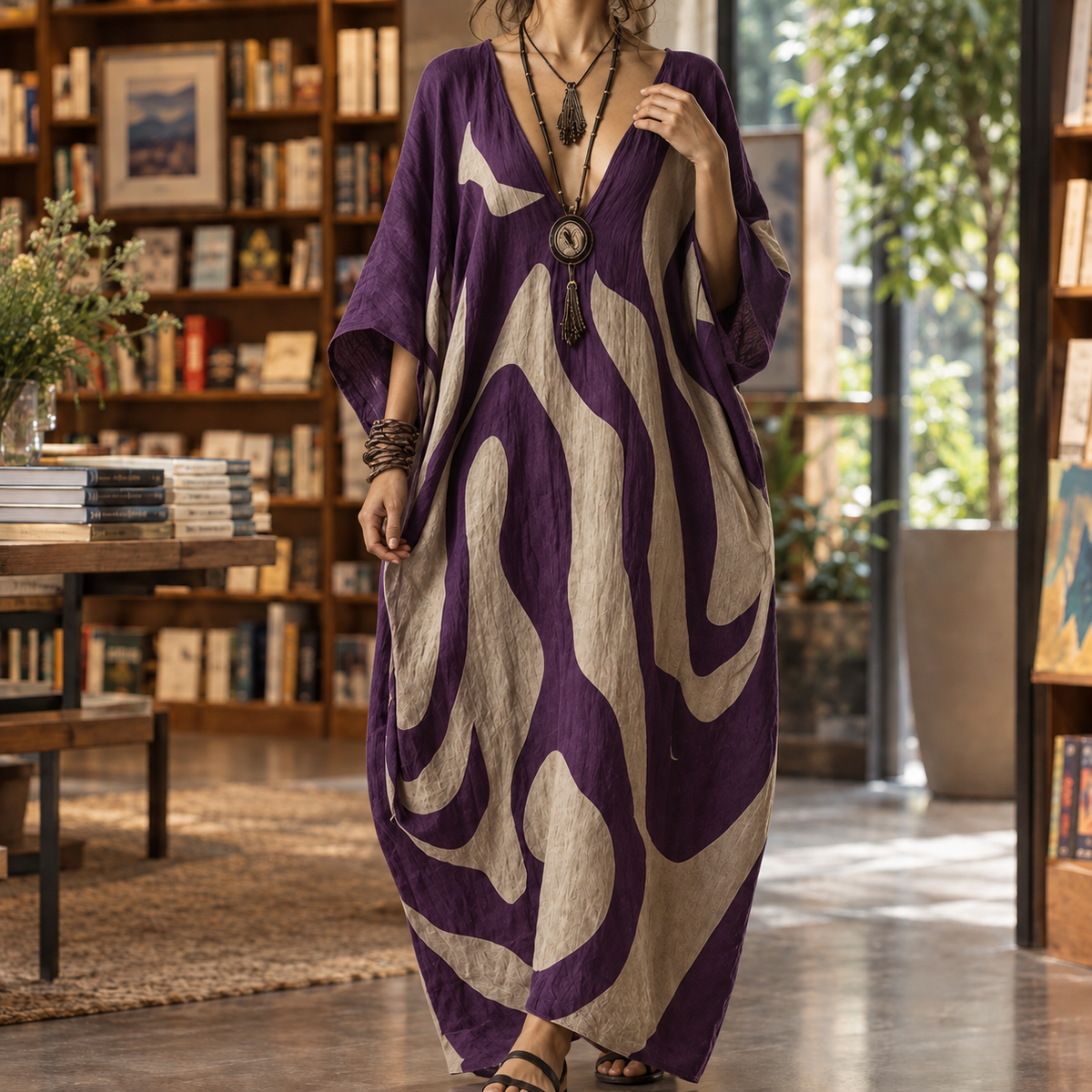 Oliver & Blake Sophie Cocoon Women's Maxi Dress