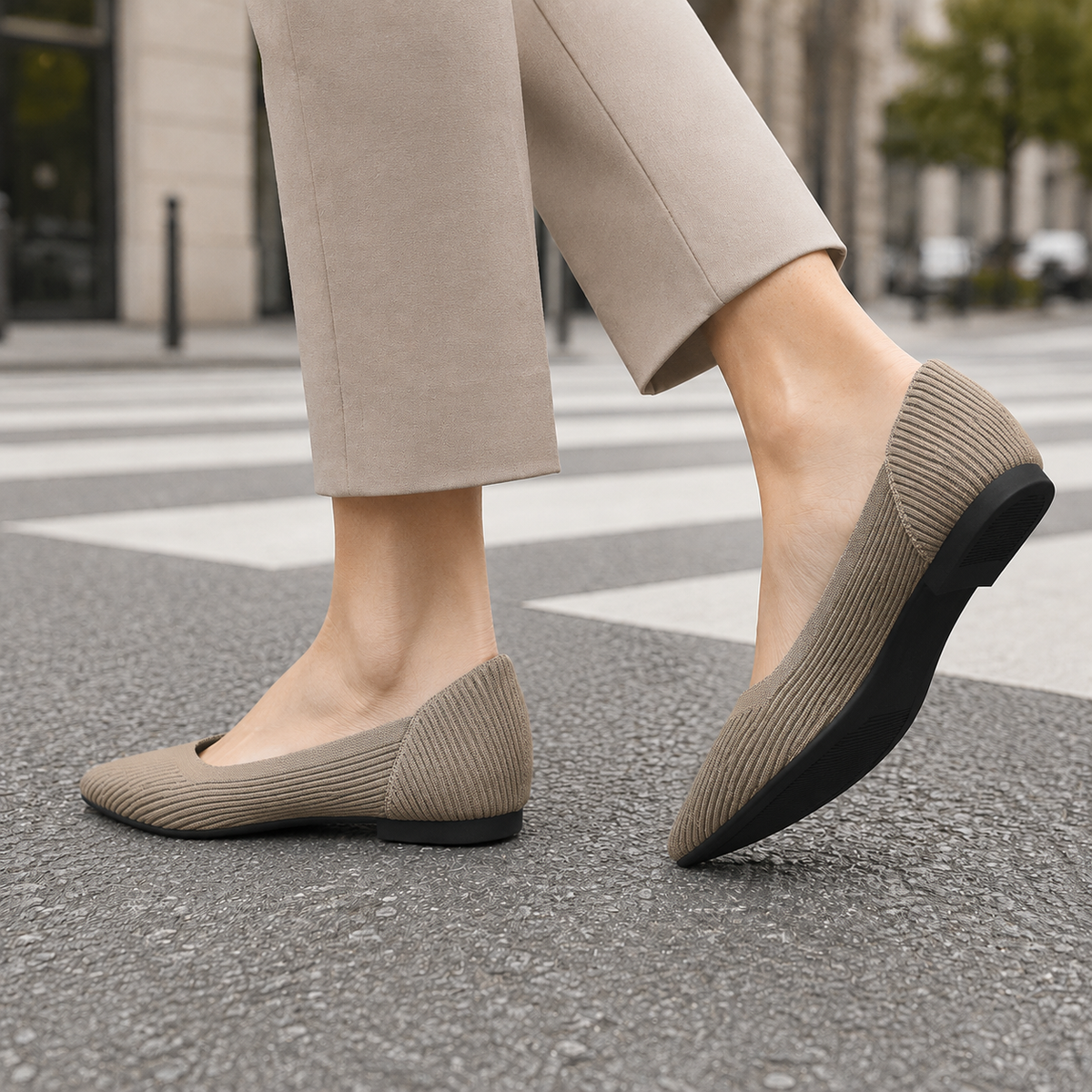Oliver and Blake Bolzano Ribbed Women's Pumps