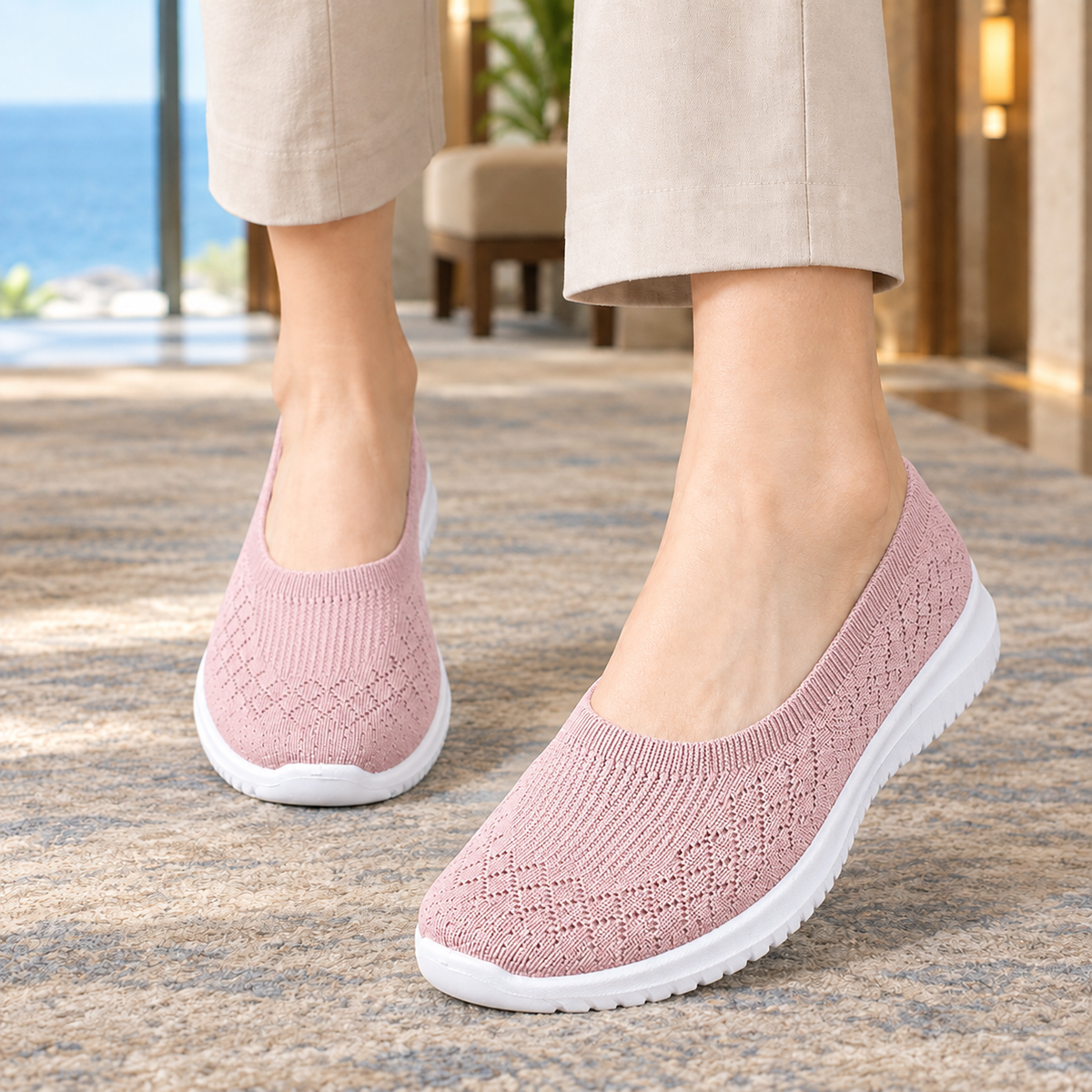 Oliver and Blake Assisi Slip-On Women's Sneakers