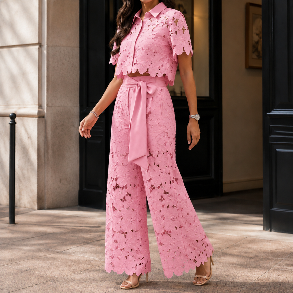 Oliver and Blake Willa Wide-Leg Women's Set