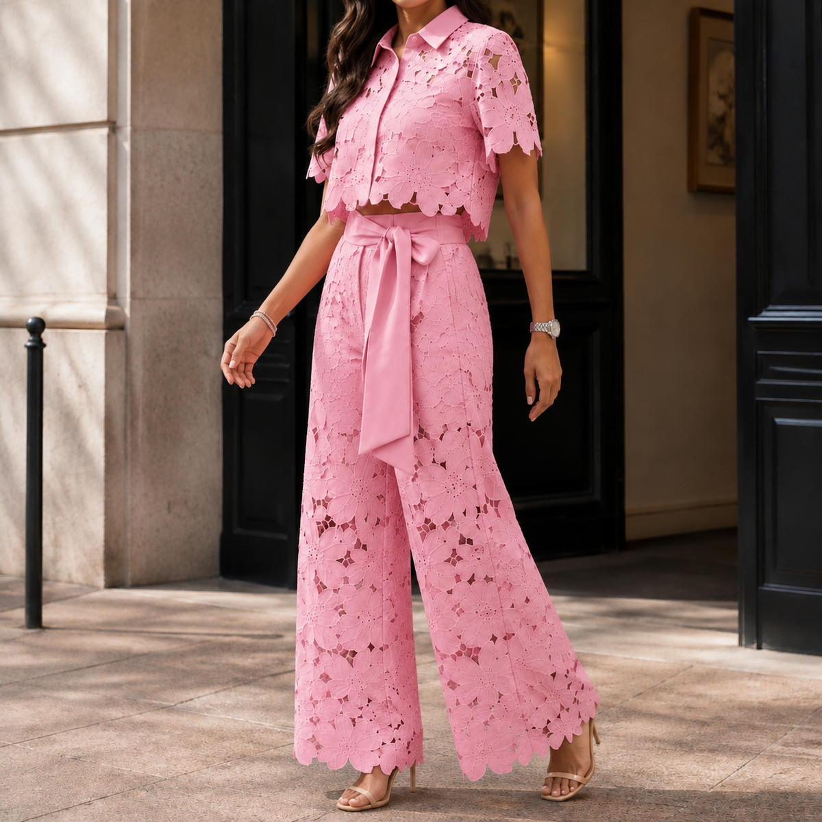 Oliver and Blake Willa Wide-Leg Women's Set