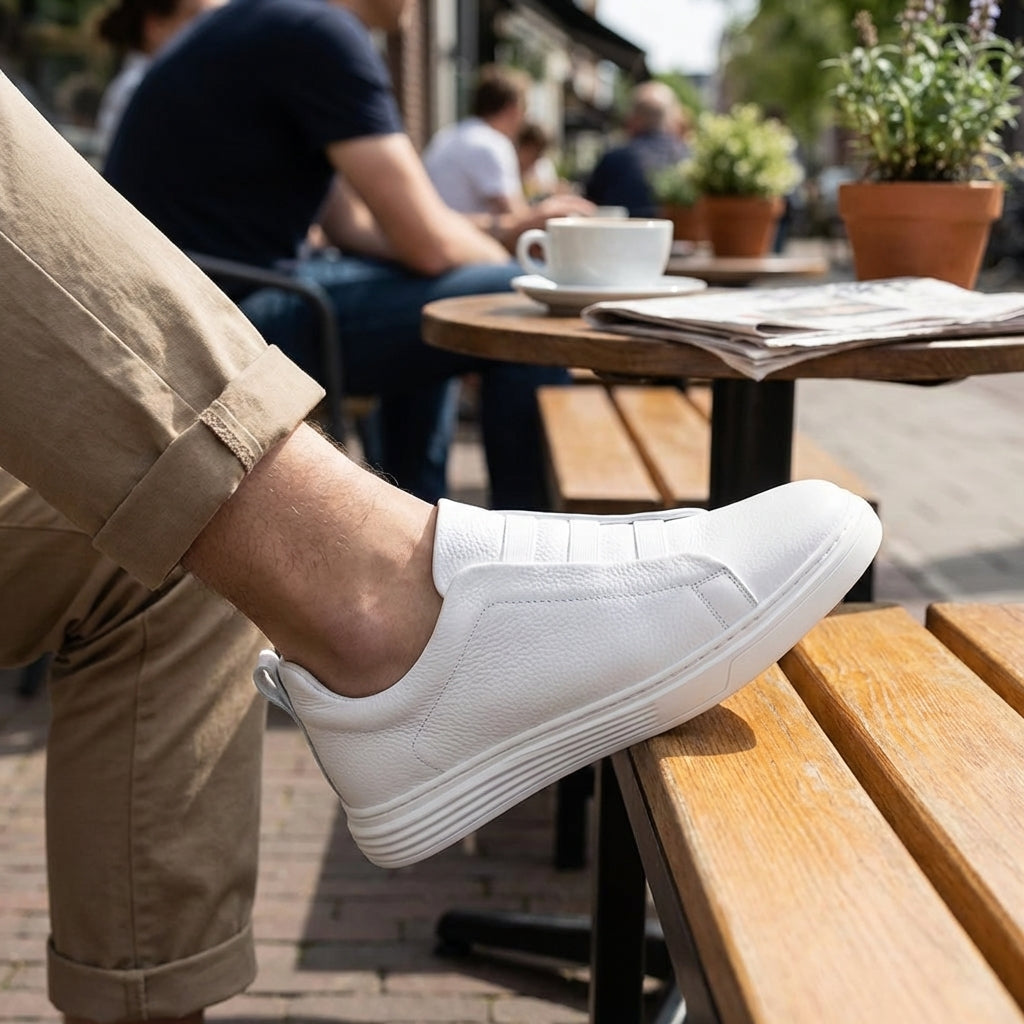 Oliver & Blake Maverick Genuine Leather Men's Sneakers