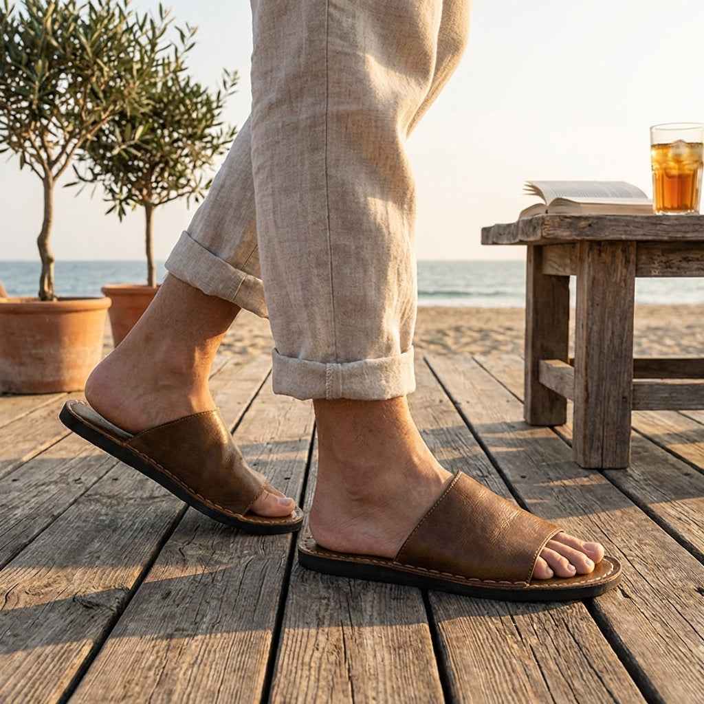 Men's Leather Sandals