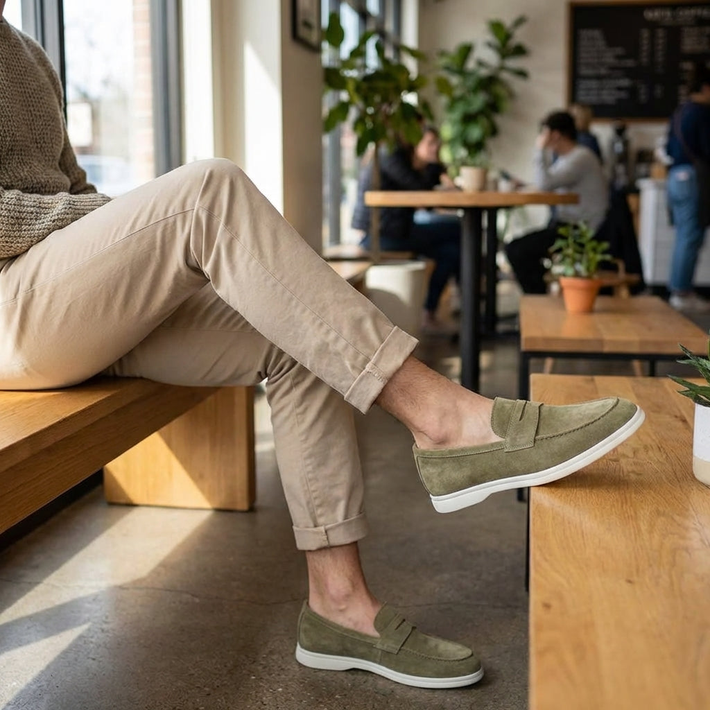 Oliver & Blake Mayfair Suede Men's Loafers